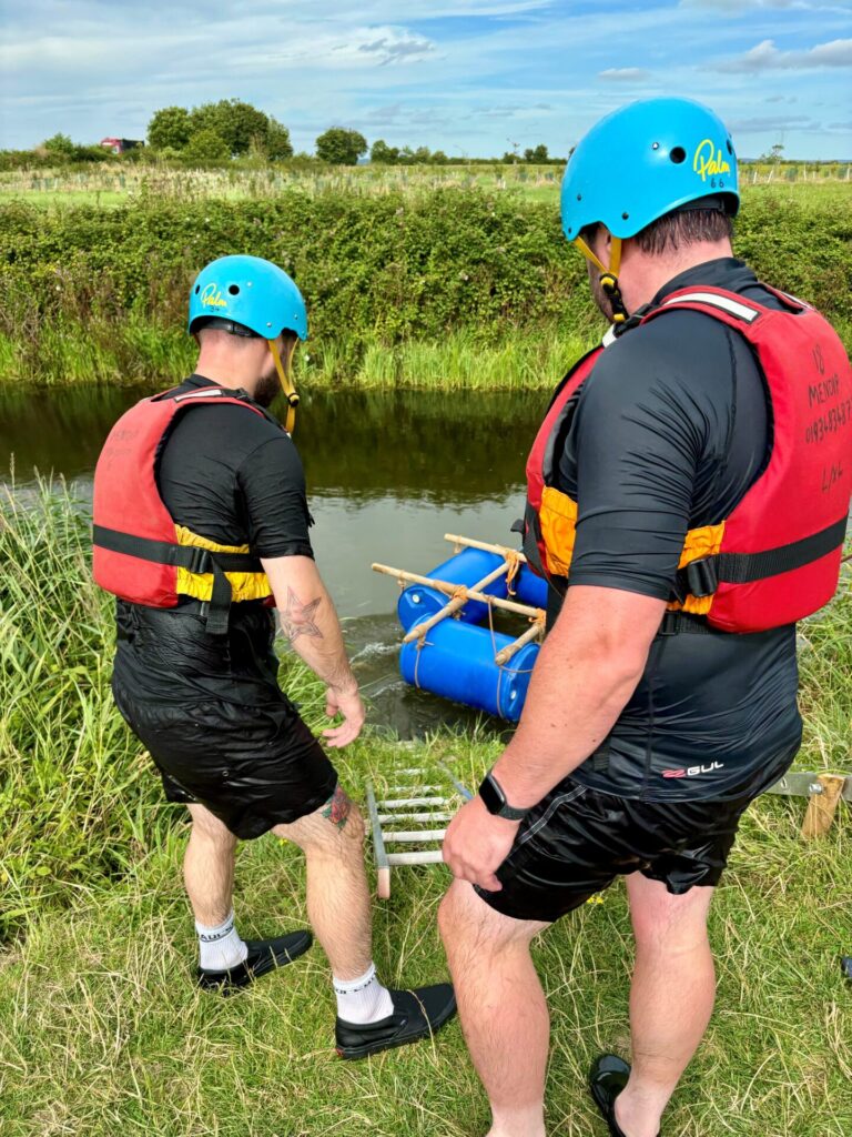 Raft Building Photo Album - Amarin Rubber